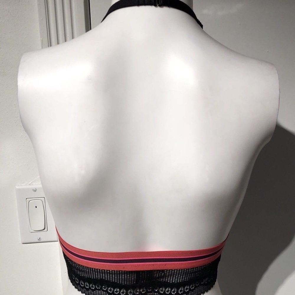Victorias Secret Lace Banded High Neck Bralette - Picture 4 of 4